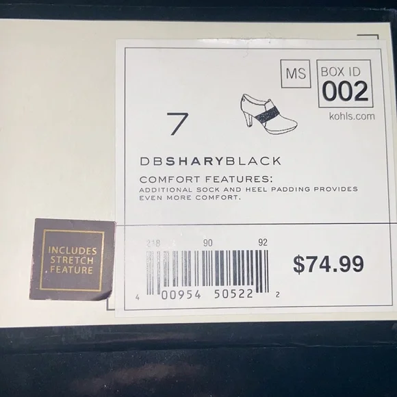 Dana Buchman black heel - Picture 4 of 4